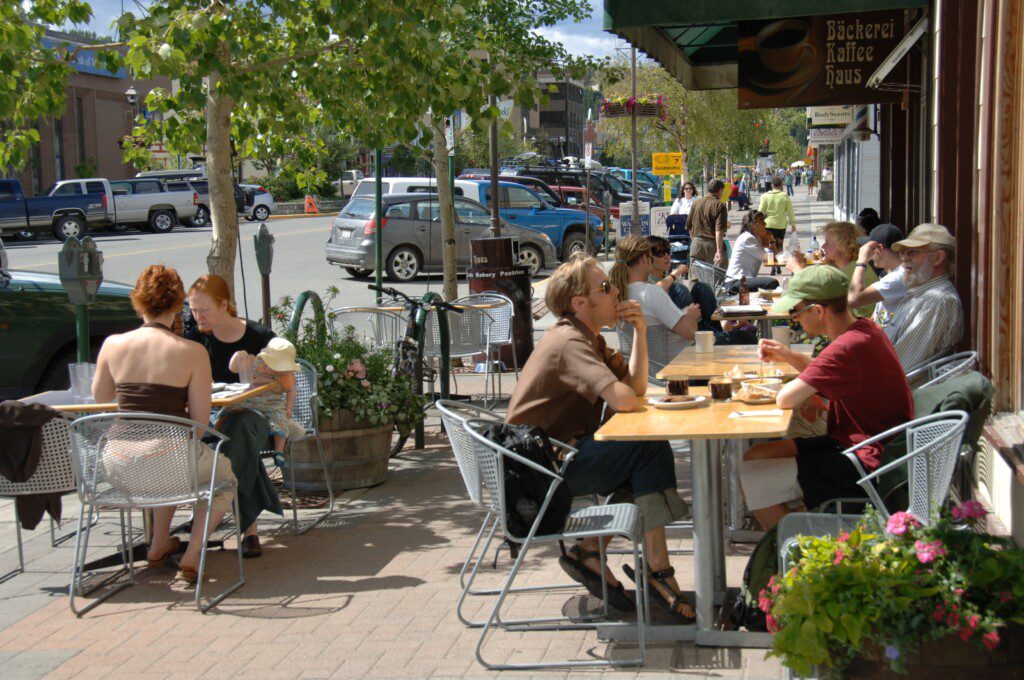 Baked Café on Main Street. Credit: Government of Yukon